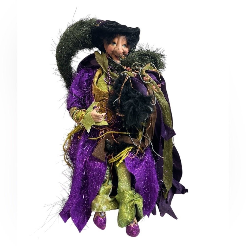 MARK ROBERTS 18 WITCH PURPLE GLITTER 18 ", NWT , it doesn’t have a box - Picture 16 of 16
